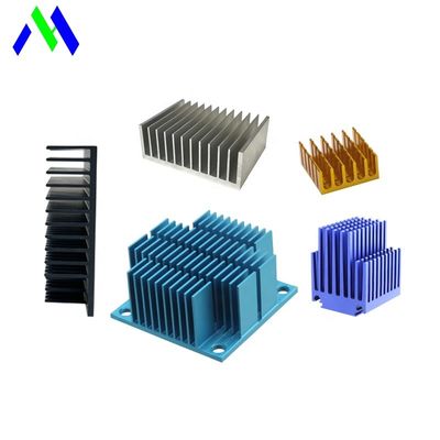Tản nhiệt Anodized đa năng hình vuông, Tản nhiệt CNC chống ăn mòn