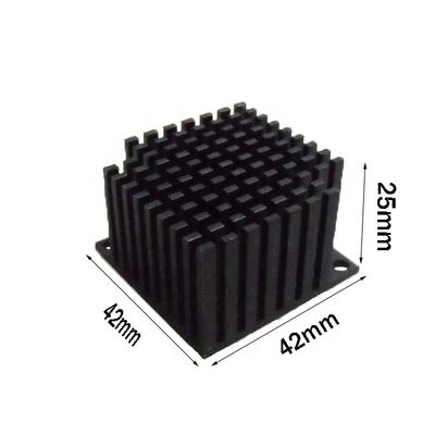 Nhôm Anodized Nhôm Tản Nhiệt Điện Tử Đùn Chống Oxy Hóa