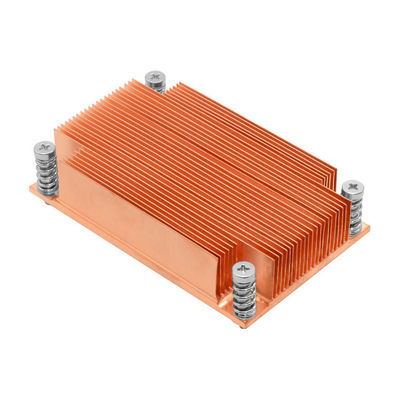 Tản Nhiệt Bằng Đồng Toàn Bộ Hình Chữ Nhật M1UBB-2011R Thực Tế Chống Oxy Hóa