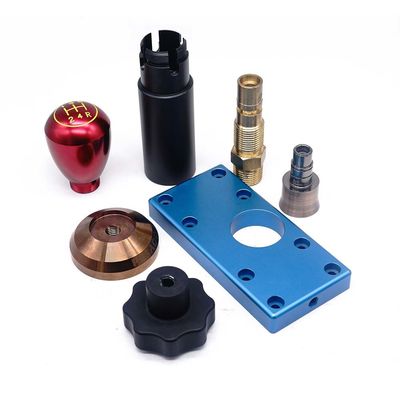 Bộ phận tiện CNC bằng nhôm đồng thau Dung sai chống ăn mòn 0,01mm