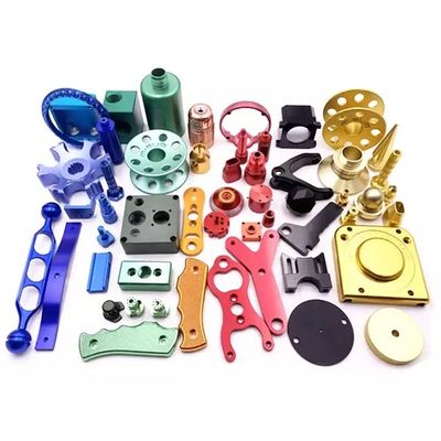 Bộ phận tiện CNC bằng kim loại chống gỉ Gương nhiều màu Kết thúc đánh bóng