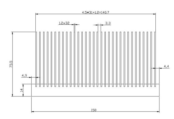 Tản nhiệt điện tử 22KW VFD Đa năng Màu bạc thực tế