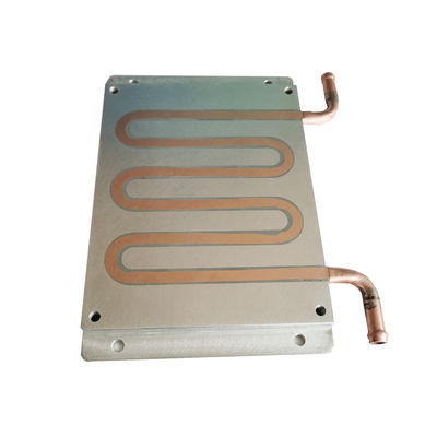 Tấm tản nhiệt bằng đồng chống gỉ bền bỉ Làm mát bằng chất lỏng với 6 vòng