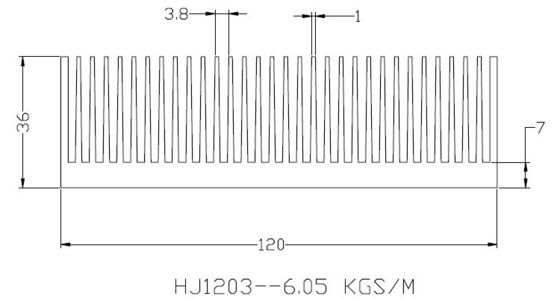 Tản nhiệt làm mát bằng nước Anodizing với ống đồng 120x36x150MM