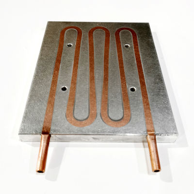 Tấm tản nhiệt tản nhiệt Cooper nhúng để làm mát bằng nước 120x12x150mm