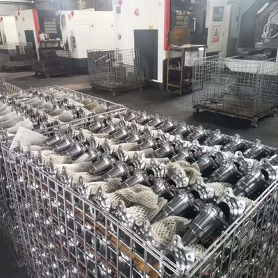 Trục chính trục rơ moóc bằng thép carbon chống gỉ, bộ phận rèn chính xác cao bằng cát thổi