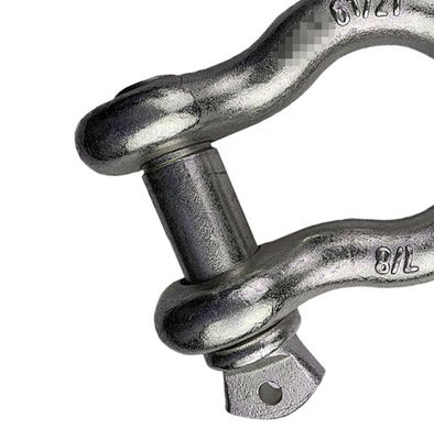ISO9001 Bền D Shackle Loại chốt vít Thép không gỉ nặng