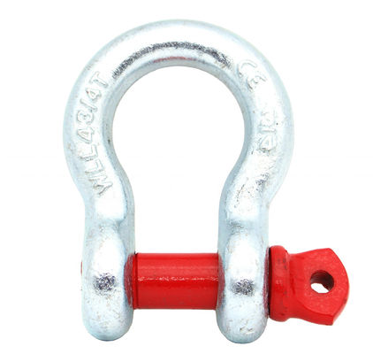 ISO9001 Bền D Shackle Loại chốt vít Thép không gỉ nặng