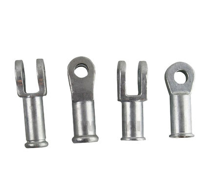 Y Type Ball Ends Phần cứng giả mạo Thép Clevis Chống ăn mòn Bền