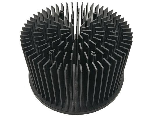 Tản nhiệt rèn lạnh chống gỉ, tản nhiệt Anodized đen ổn định